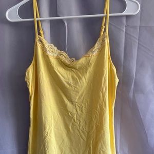 Kettlewell Spring Yellow Lace Camisole Large